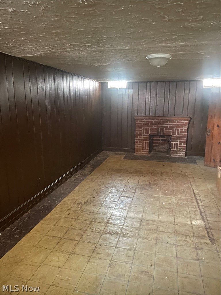 3645 Winchell Road Shaker Heights, OH 44122 - Photo 27 of 37 Basement with a fireplace