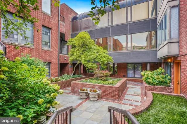 a view of a porch with a patio
