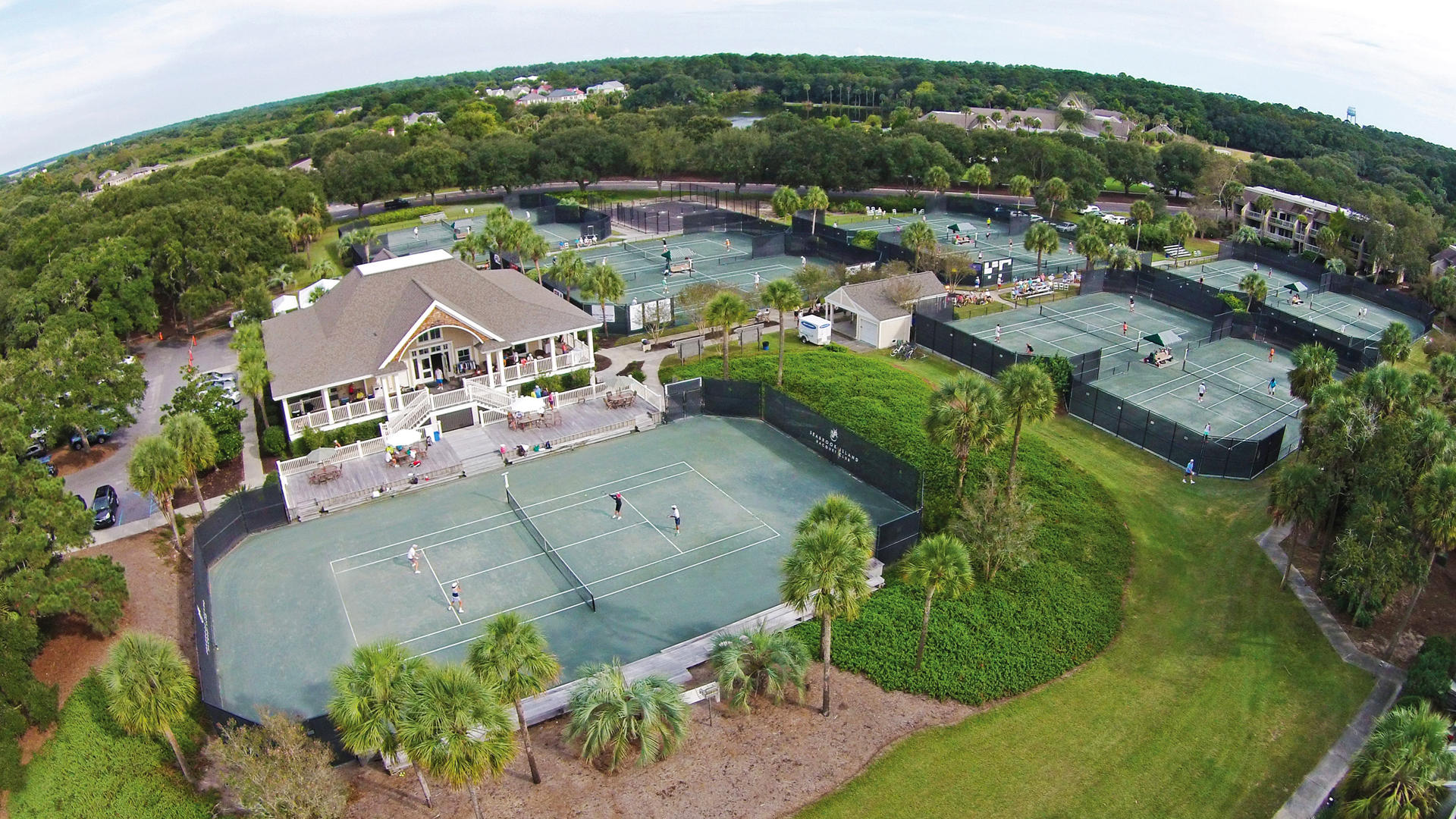 3262 Seabrook Island Road Seabrook Island, SC 29455 - Photo 23 of 27 Seabrook Island_TENNIS_Aerial_RF1_Rszd_R