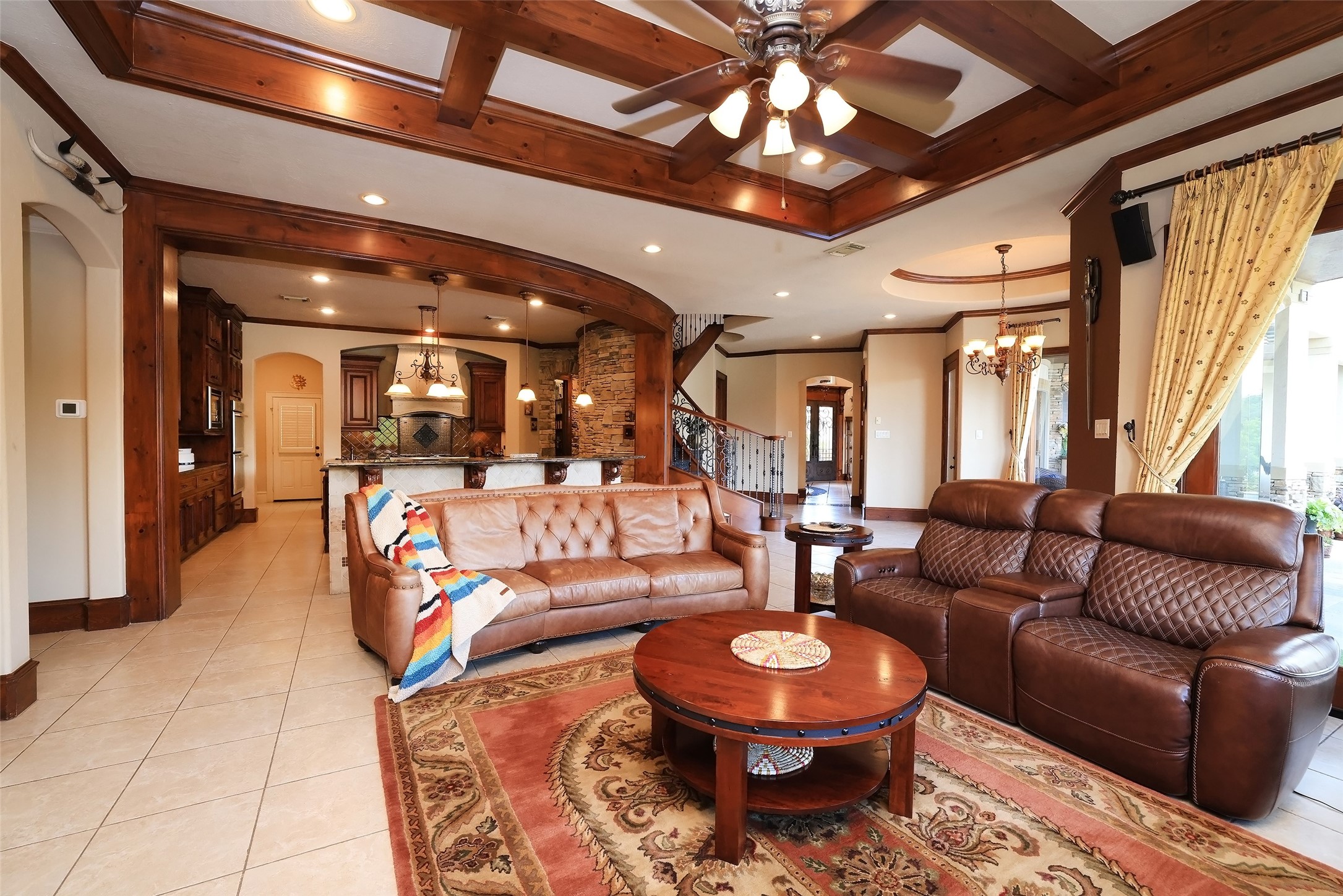 22 Post Shadow Estate Drive Spring, TX 77389 - Photo 23 of 50 a living room with furniture and a large window