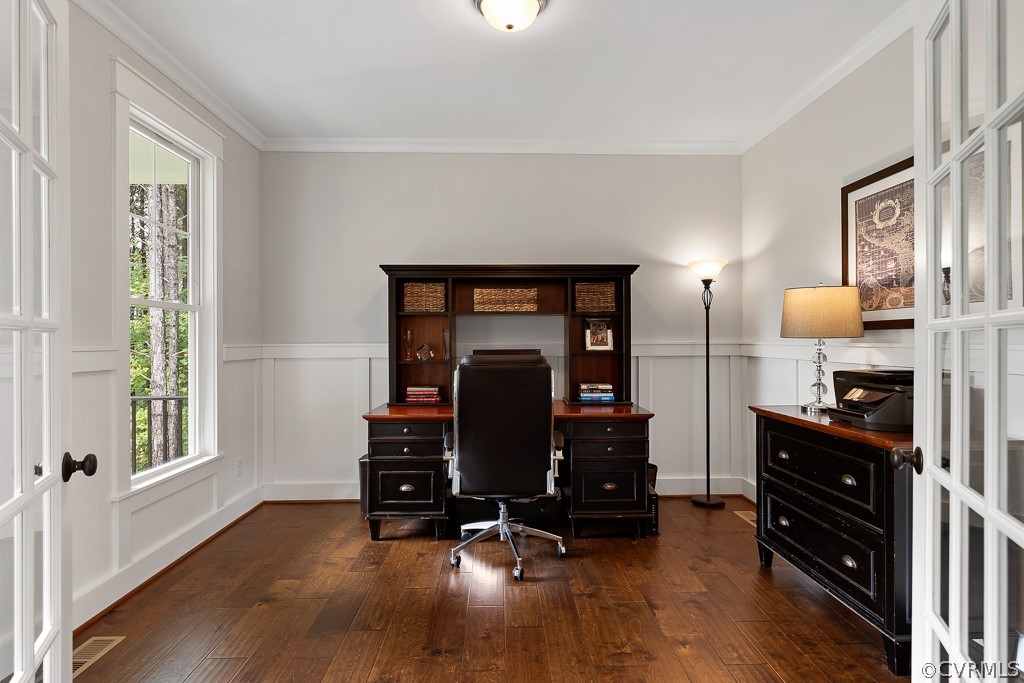 3812 Millmount Drive Powhatan, VA 23139 - Photo 8 of 48 a view of a workspace with furniture and a window