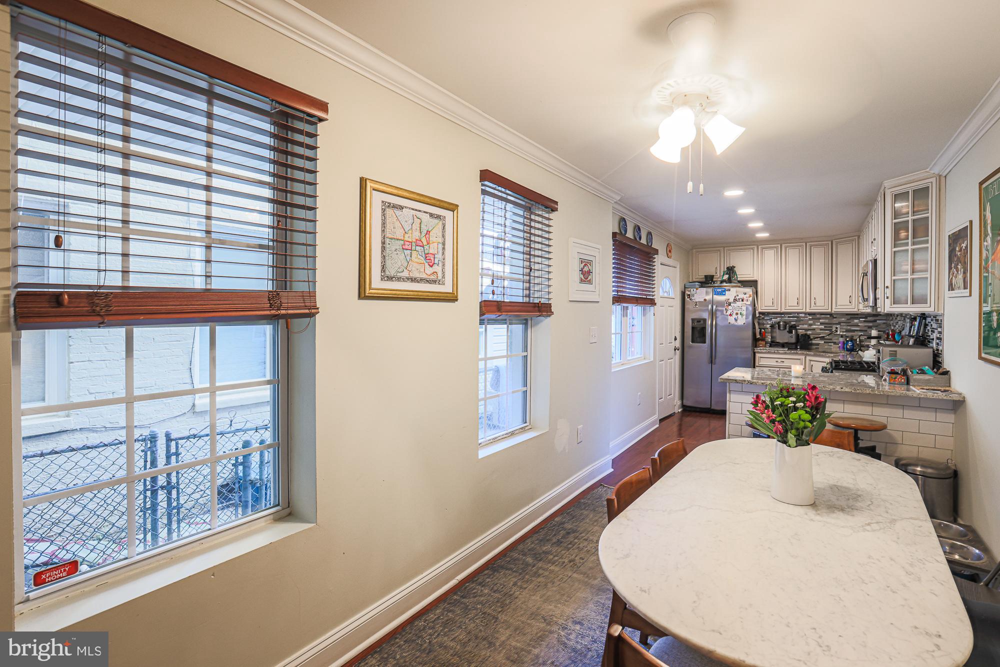 1446 Hull Street Baltimore, MD 21230 - Photo 15 of 54 a view of a kitchen and dining room