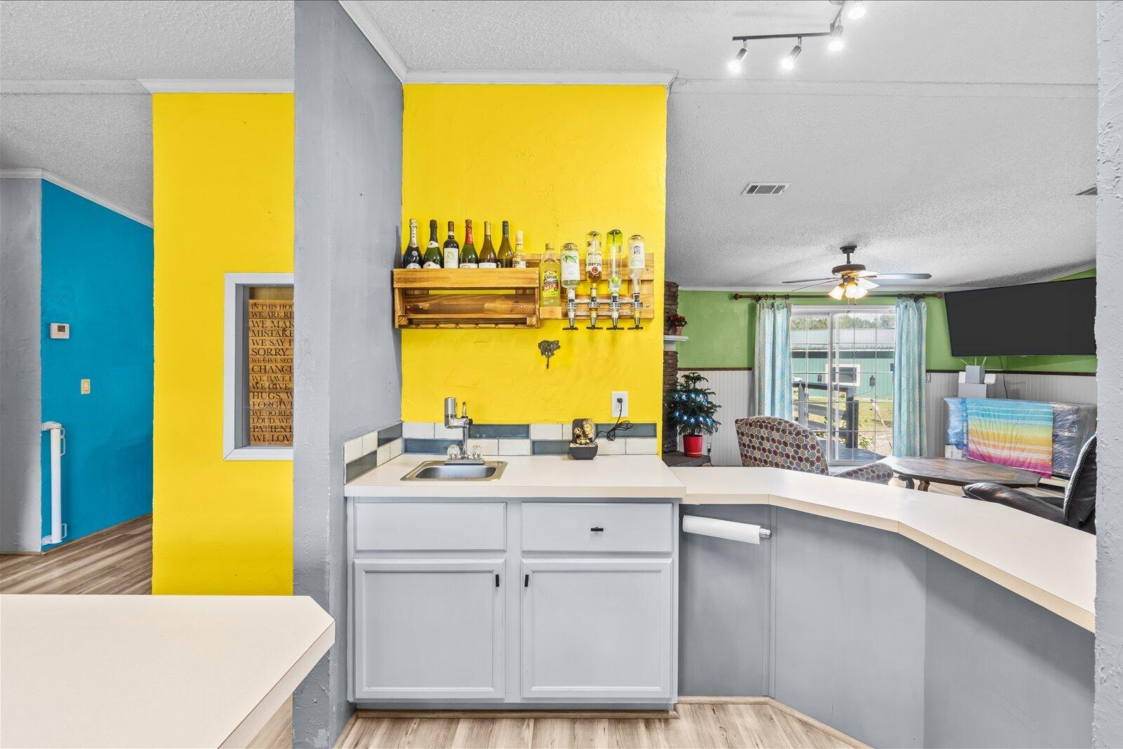 23801 Southwest Martin Highway Okeechobee, FL 34974 - Photo 54 of 85 a kitchen with a sink and a large window