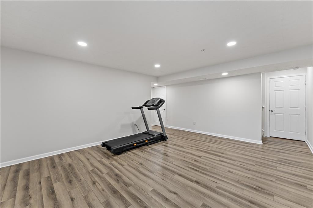 5103 Spruce Road Gibsonia, PA 15044 - Photo 30 of 50 a view of a room with gym equipment
