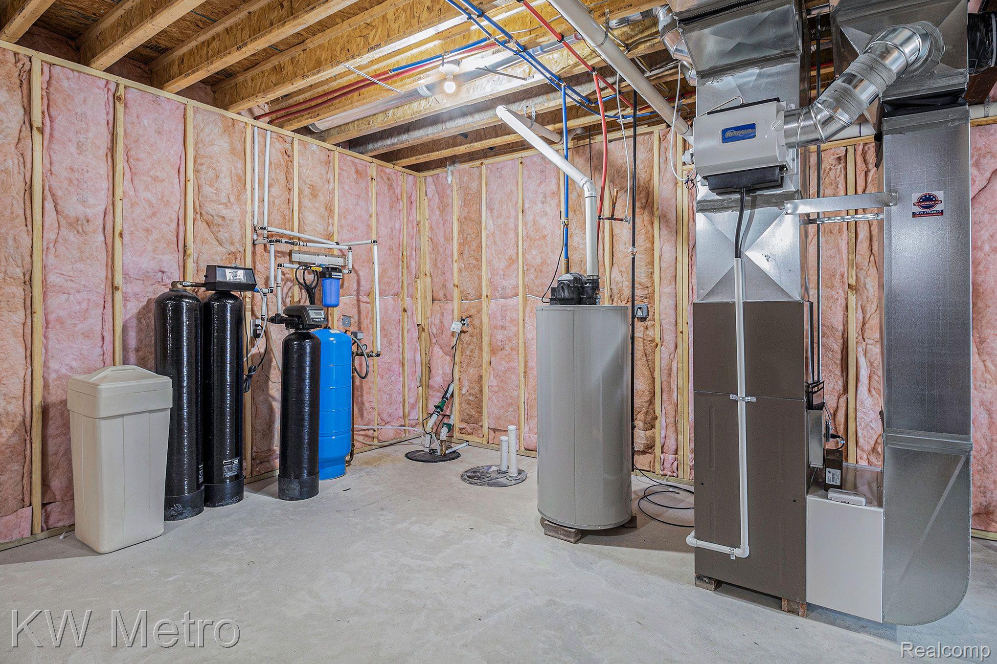 3644 Gannon Road Fowlerville, MI 48836 - Photo 21 of 33 Mechanicals, Water Softener, Dual Sump Pumps, etc.