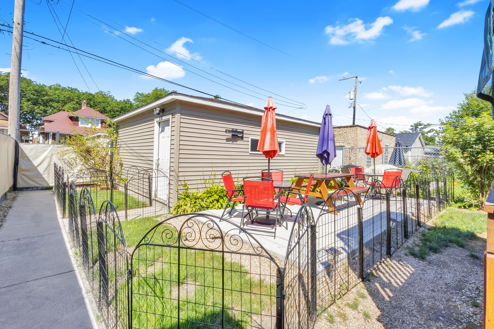 1418 North Mayfield Avenue Chicago, IL 60651 - Photo 24 of 28 a view of a balcony with furniture