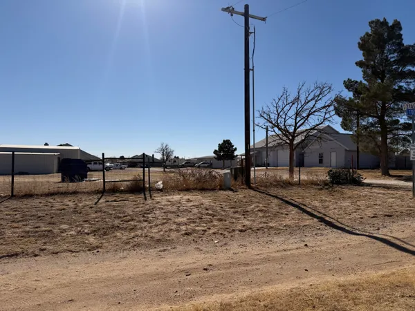 a view of a house with a dry yard