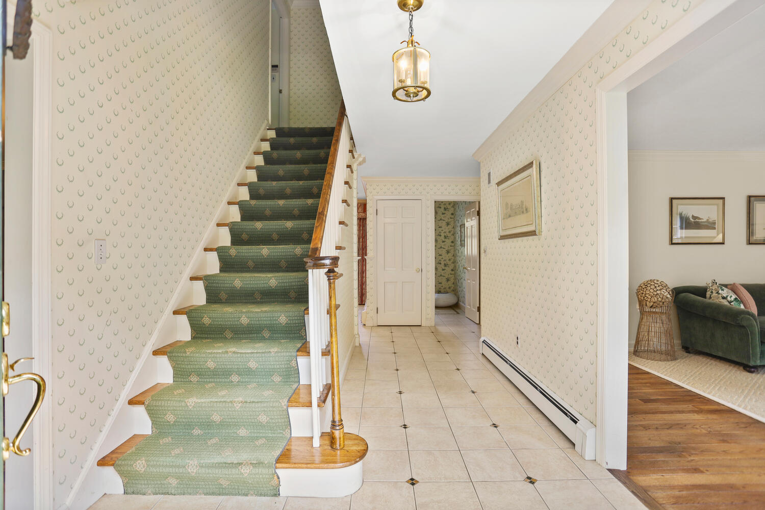 781 Valley Road New Canaan, CT 06840 - Photo 15 of 29 a view of an entryway with wooden floor