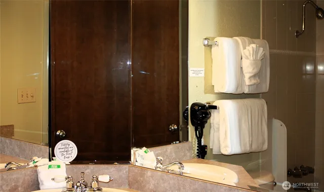 a view of a city with ocean view