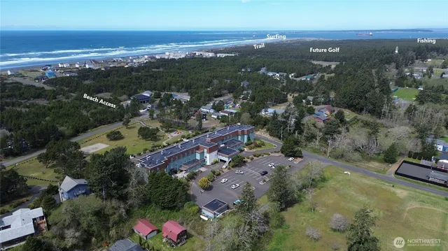 a view of outdoor space with garden