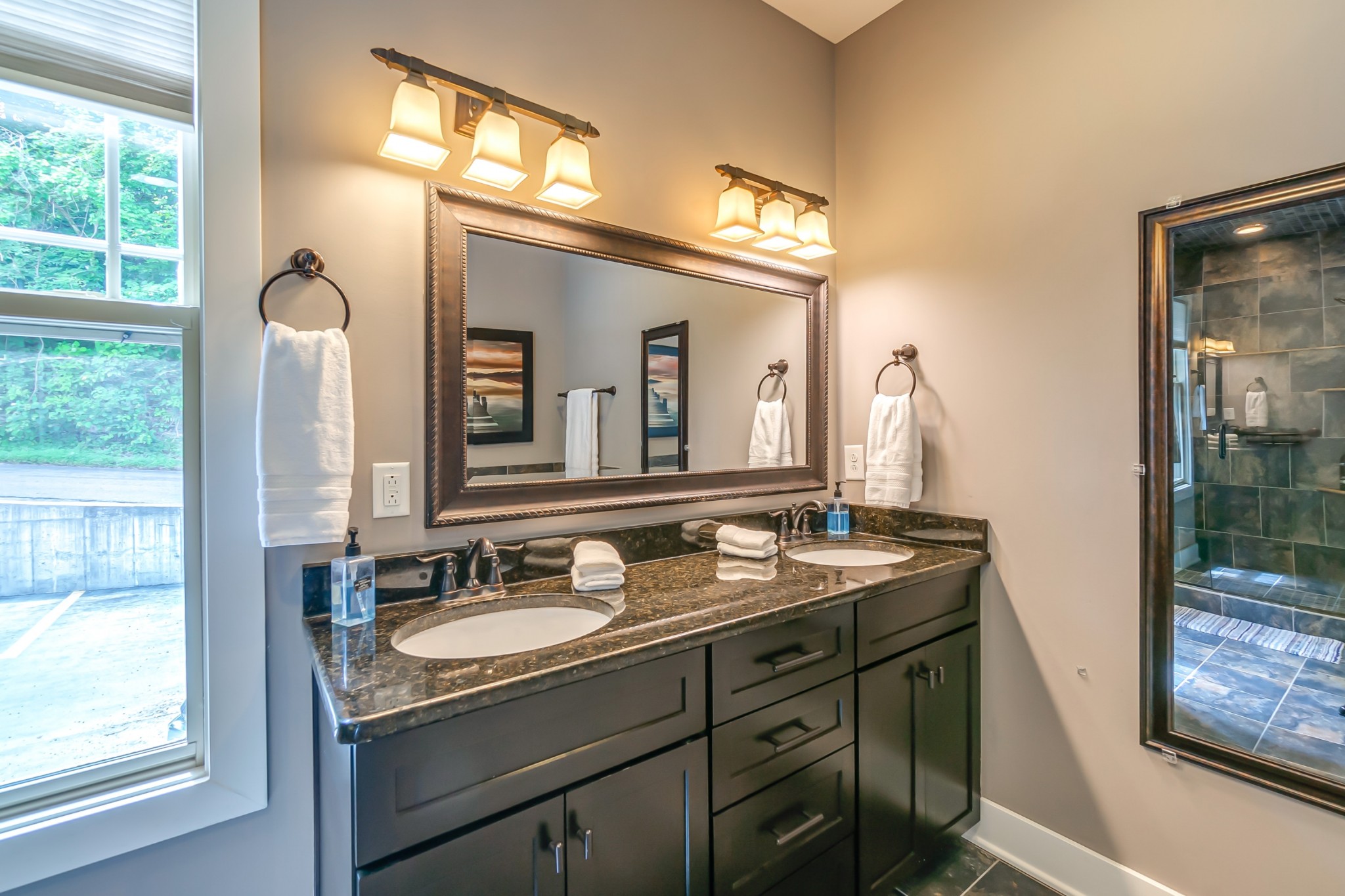 320 Floating Mill Road Silver Point, TN 38582 - Photo 19 of 41 a bathroom with a granite countertop sink mirror and