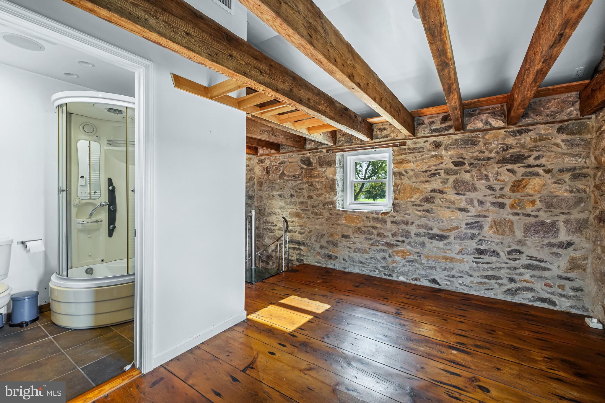 13128 Long Green Pike Baldwin, MD 21013 - Photo 94 of 124 a bathroom with a toilet and a shower