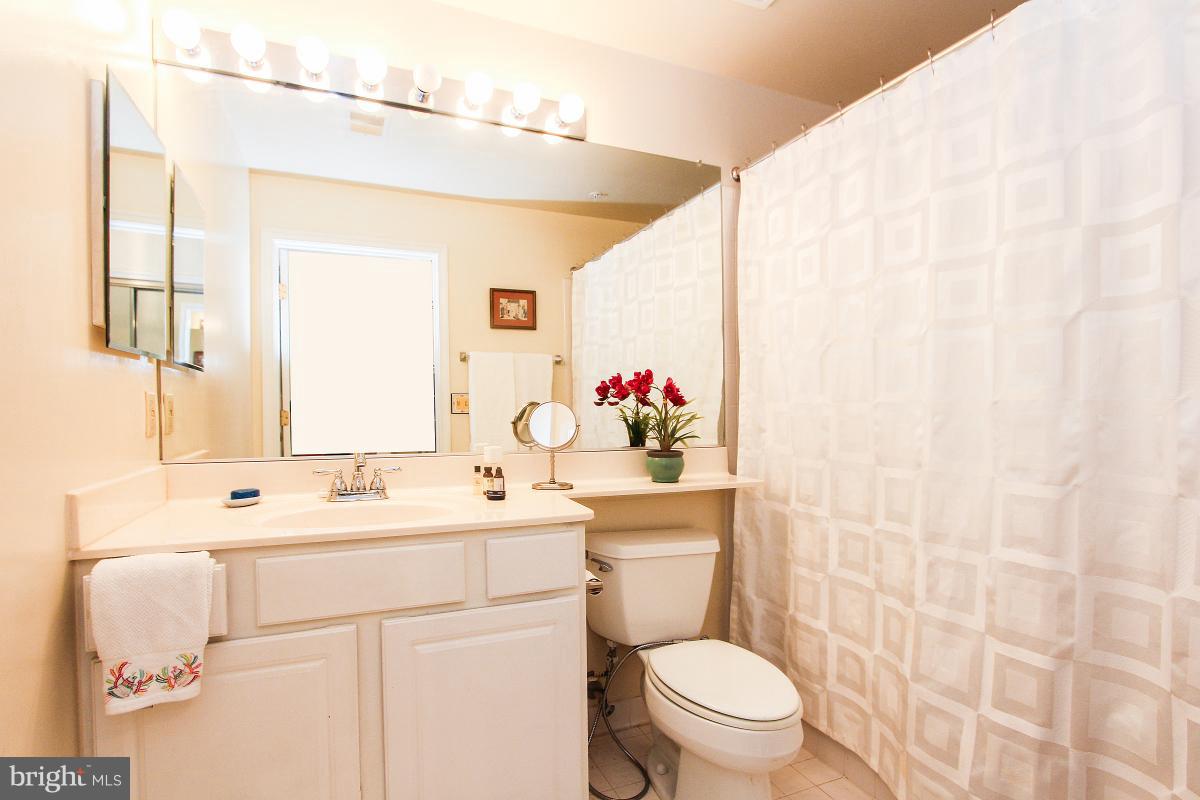 119 Timberbrook Lane, Unit 101 Gaithersburg, MD 20878 - Photo 19 of 29 a bathroom with a sink mirror vanity and toilet