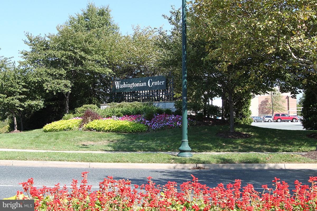119 Timberbrook Lane, Unit 101 Gaithersburg, MD 20878 - Photo 27 of 29 a view of a street with a flower garden