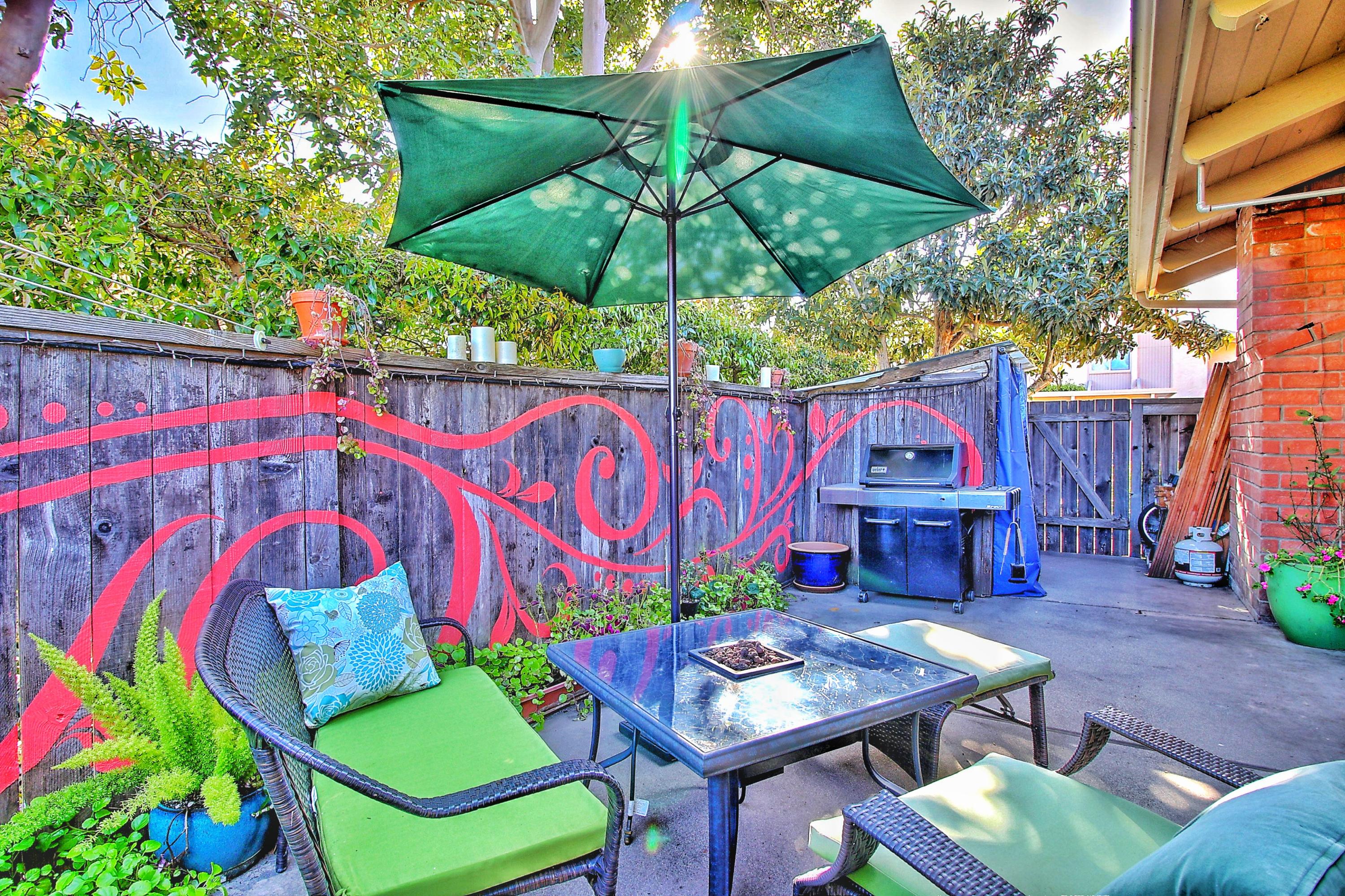 51 North San Marcos Road, Unit B Santa Barbara, CA 93111 - Photo 17 of 24 a view of a chairs in patio