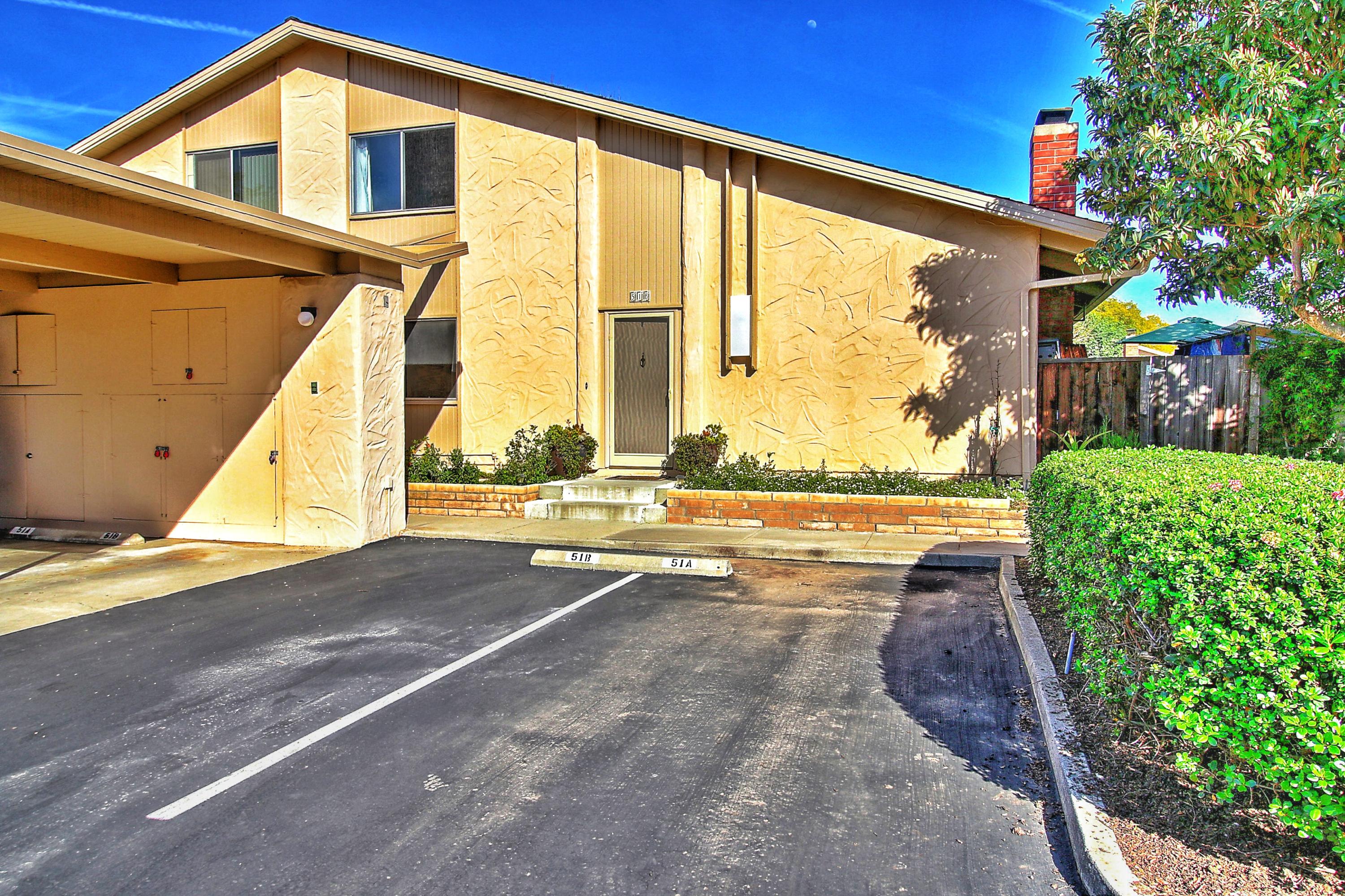 51 North San Marcos Road, Unit B Santa Barbara, CA 93111 - Photo 18 of 24 a view of a house with a swimming pool