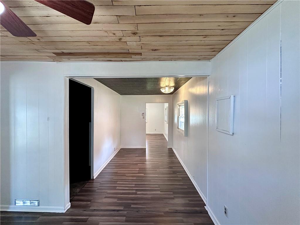 1920 Robinwood Street New Castle, PA 16101 - Photo 9 of 16 a view of a hallway with wooden floor