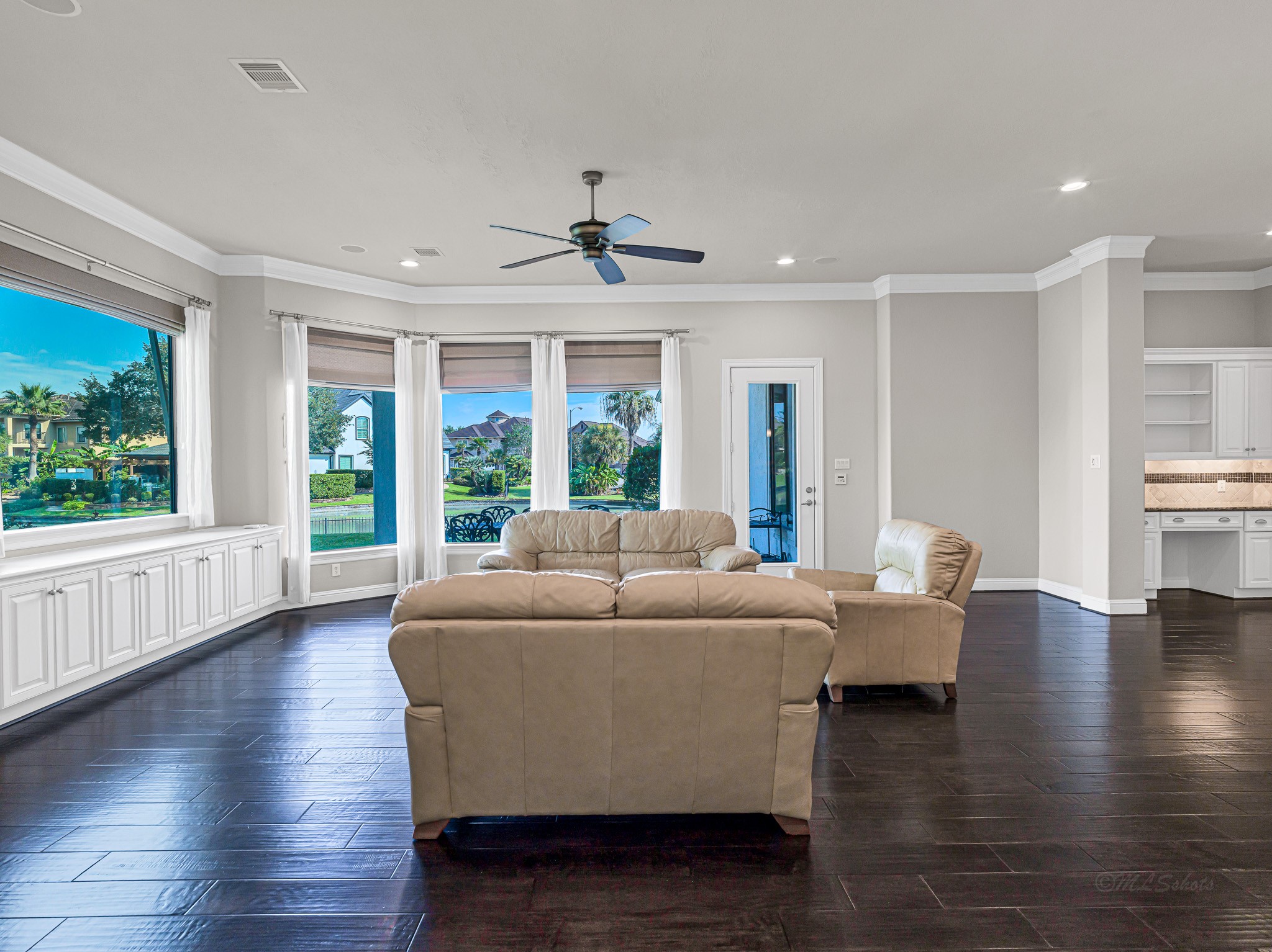 1802 Sparrows Ridge Katy, TX 77450 - Photo 18 of 50 a living room with furniture and a large window