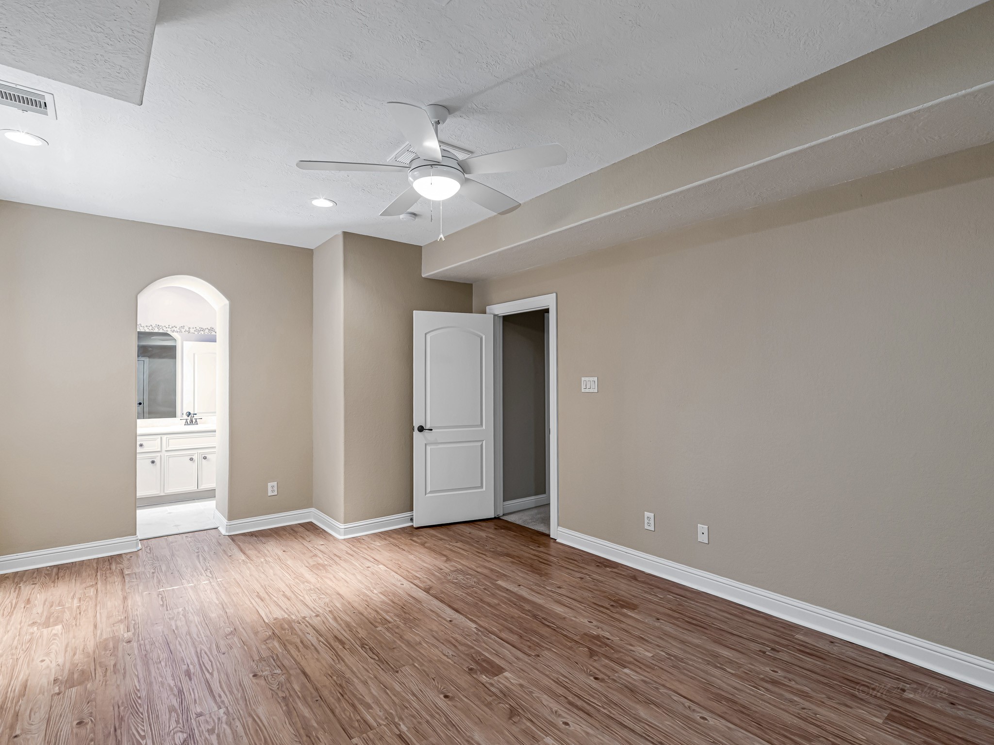 1802 Sparrows Ridge Katy, TX 77450 - Photo 42 of 50 wooden floor in an empty room with a window
