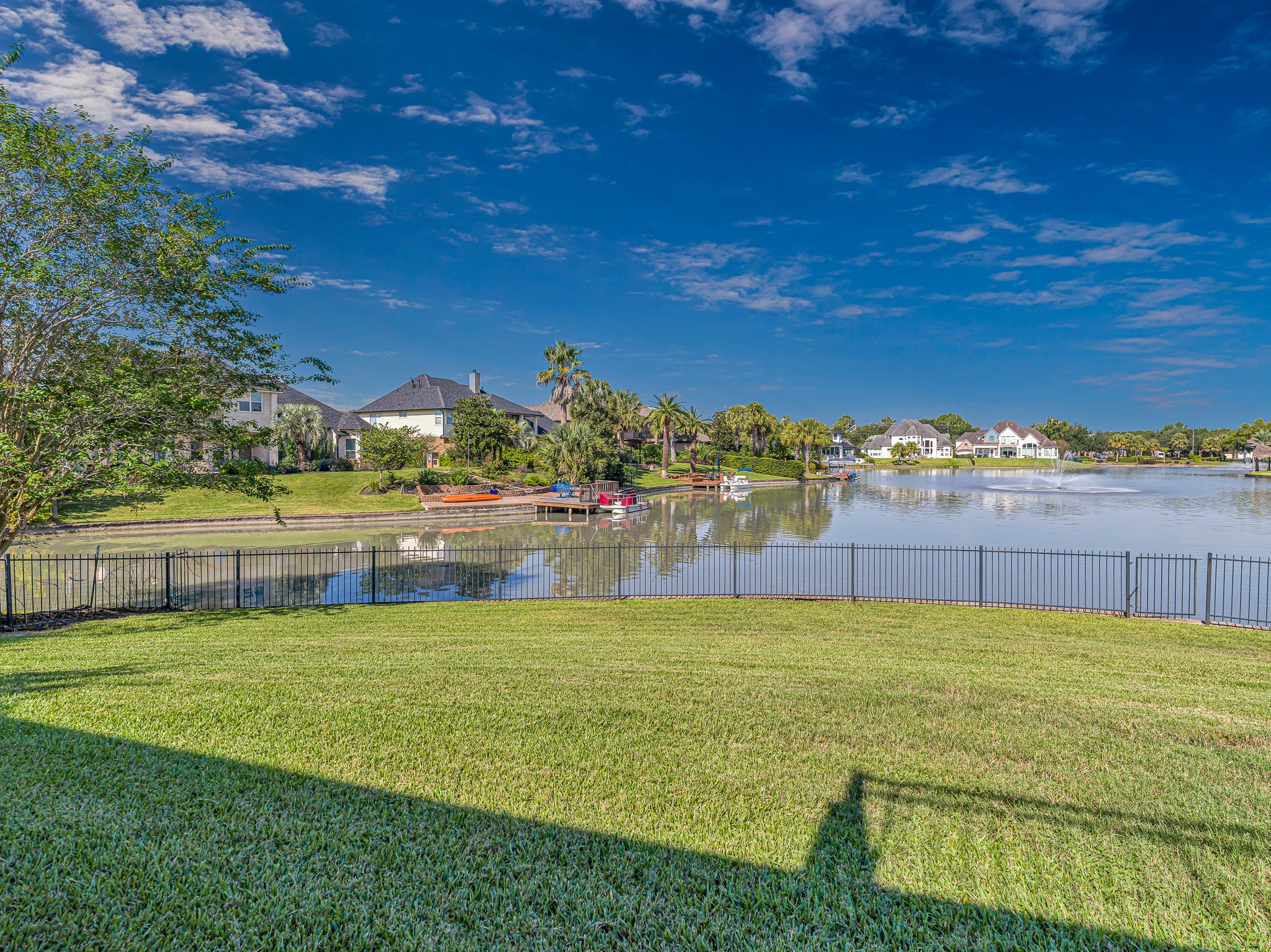 1802 Sparrows Ridge Katy, TX 77450 - Photo 45 of 50 a view of a lake with houses