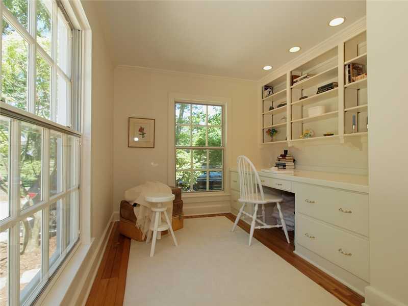 3 Coves End Road Darien, CT 06820 - Photo 11 of 22 a view of a workspace with furniture and a window