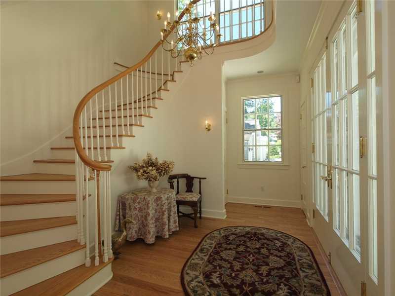 3 Coves End Road Darien, CT 06820 - Photo 5 of 22 a view of entryway with wooden floor