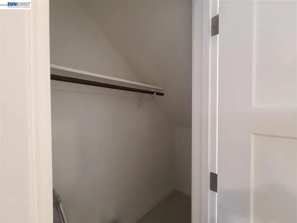 a close view of closet