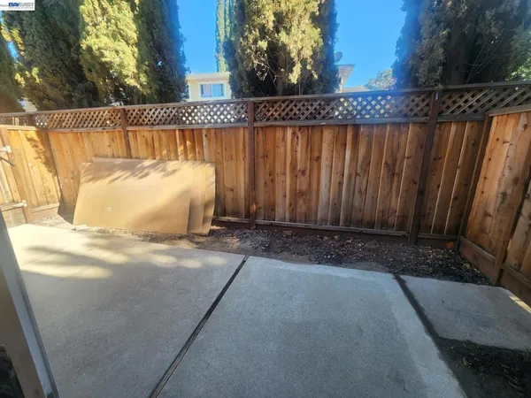 a view of a door
