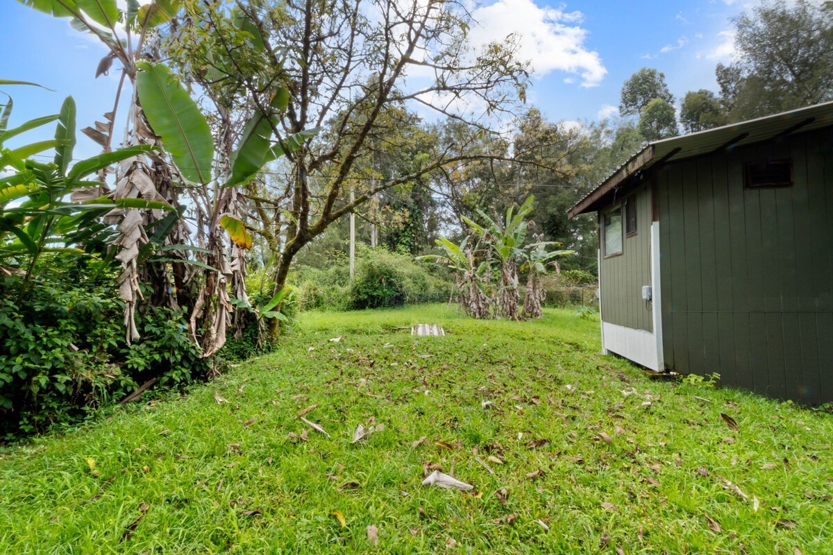 16-2006 Uhini Ana Road Mountain View, HI 96771 - Photo 15 of 25 a backyard of a house with lots of green space