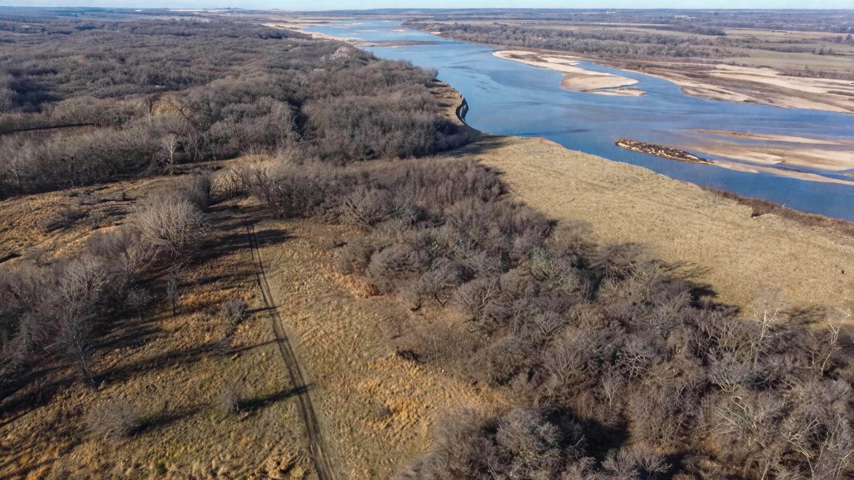 2 West Fern Mountain Road Muskogee, OK 74401 - Photo 44 of 55 Expansive land parcel featuring natural terrain, mature trees, and waterfront access