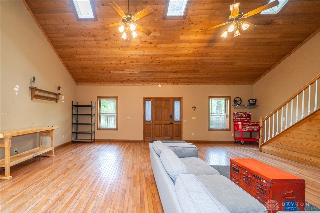 10584 New Biddinger Road Harrison, OH 45030 - Photo 16 of 61 This expansive great room offers soaring ceilings and abundant natural light.