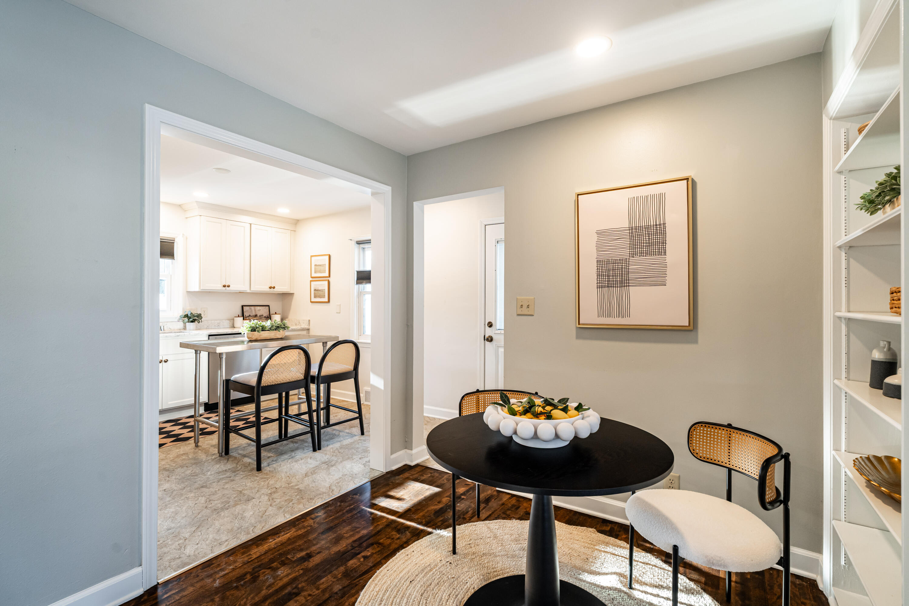 7506 North Crossway Road Fox Point, WI 53217 - Photo 11 of 37 View to Kitchen