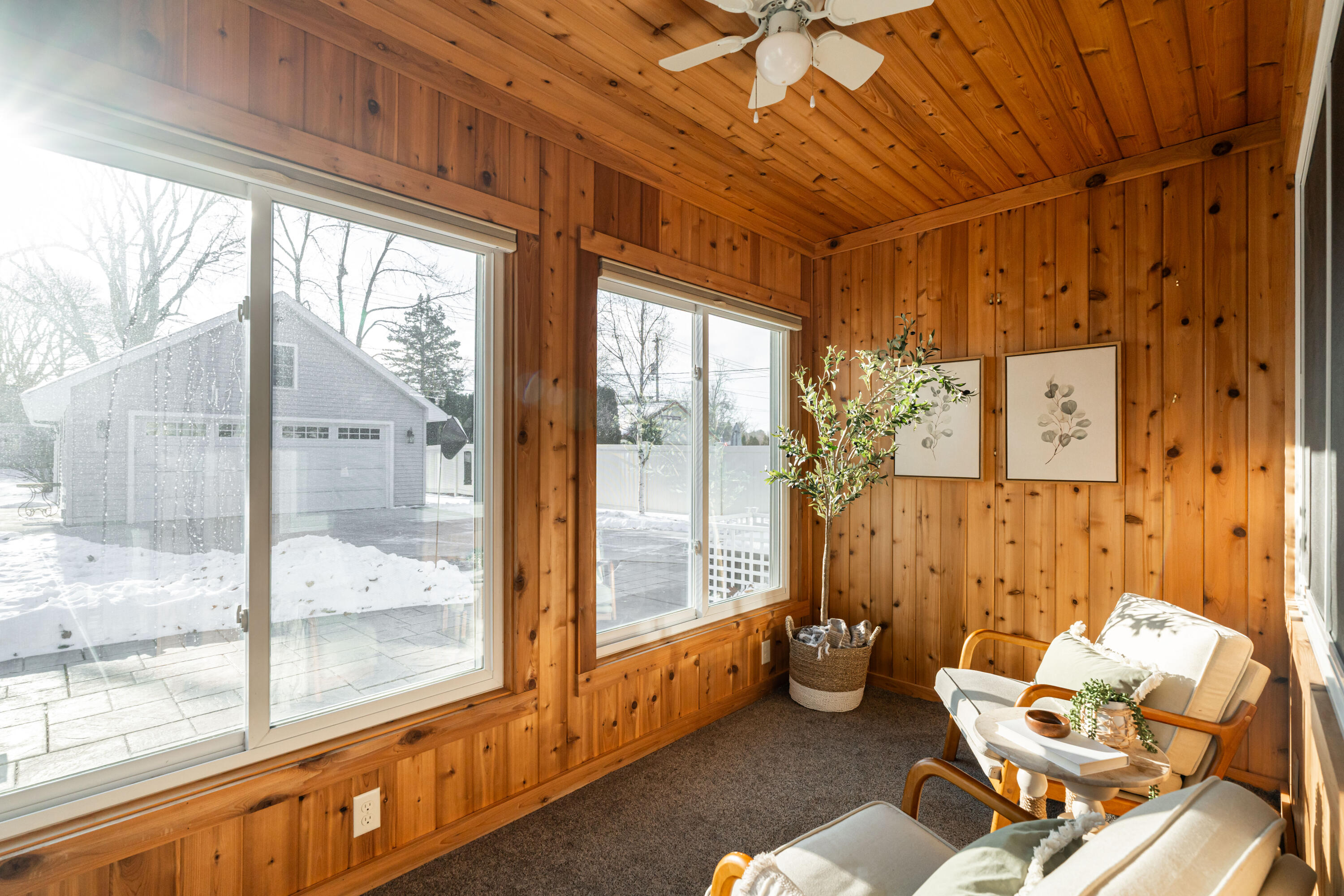 7506 North Crossway Road Fox Point, WI 53217 - Photo 16 of 37 Three Seasons Room