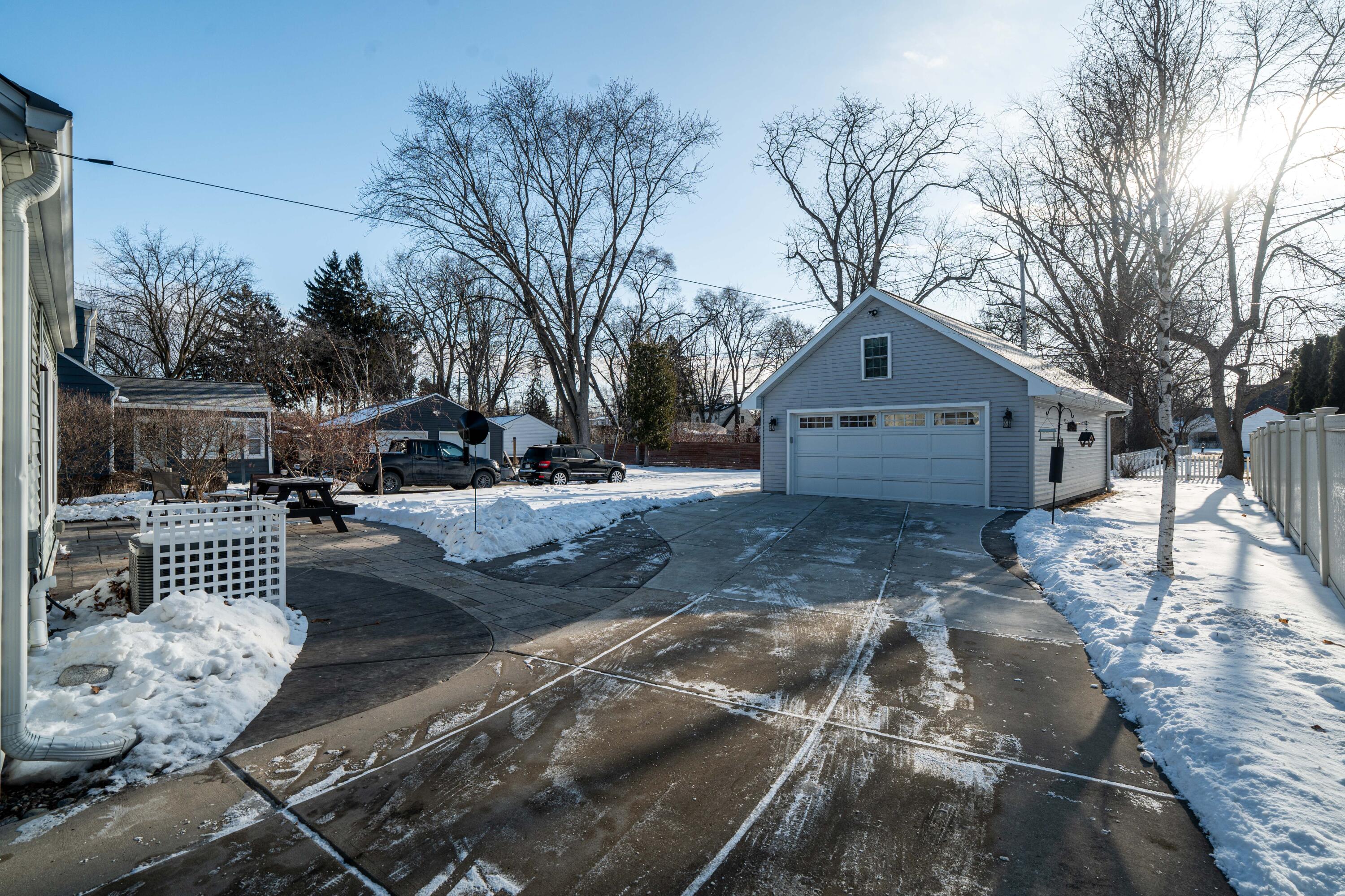 7506 North Crossway Road Fox Point, WI 53217 - Photo 36 of 37 Large Driveway