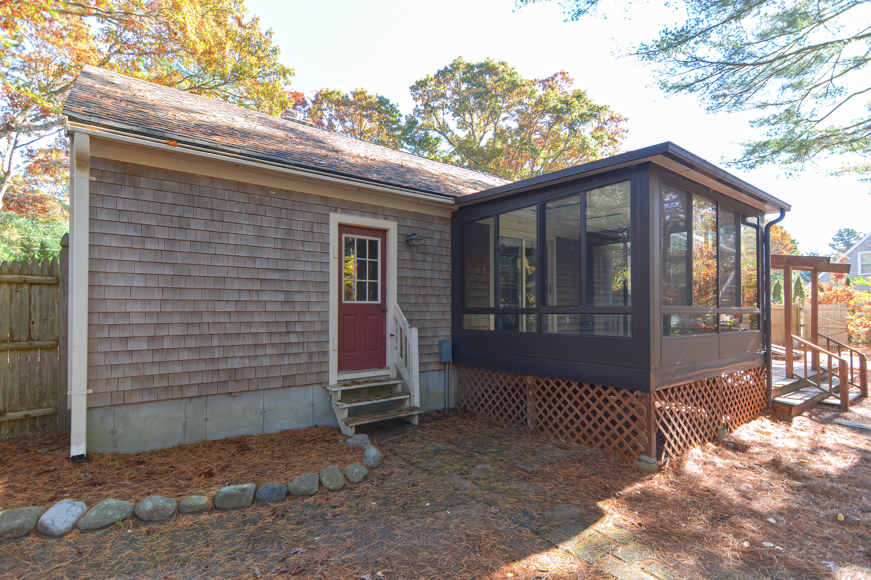 235 Simon Narrows Road Mashpee, MA 02649 - Photo 27 of 30 a front view of a house