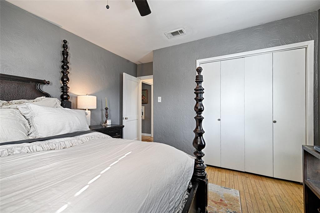 1707 Homewood Place Dallas, TX 75224 - Photo 14 of 21 a bedroom with a bed and a window