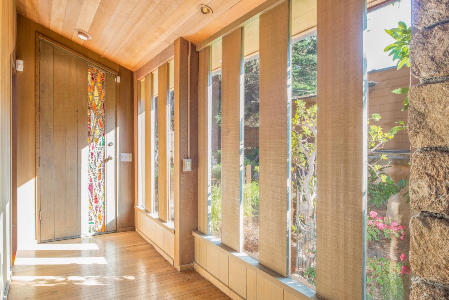 3044 Cormorant Road Pebble Beach, CA 93953 - Photo 14 of 49 a view of a entryway with a floor to ceiling window