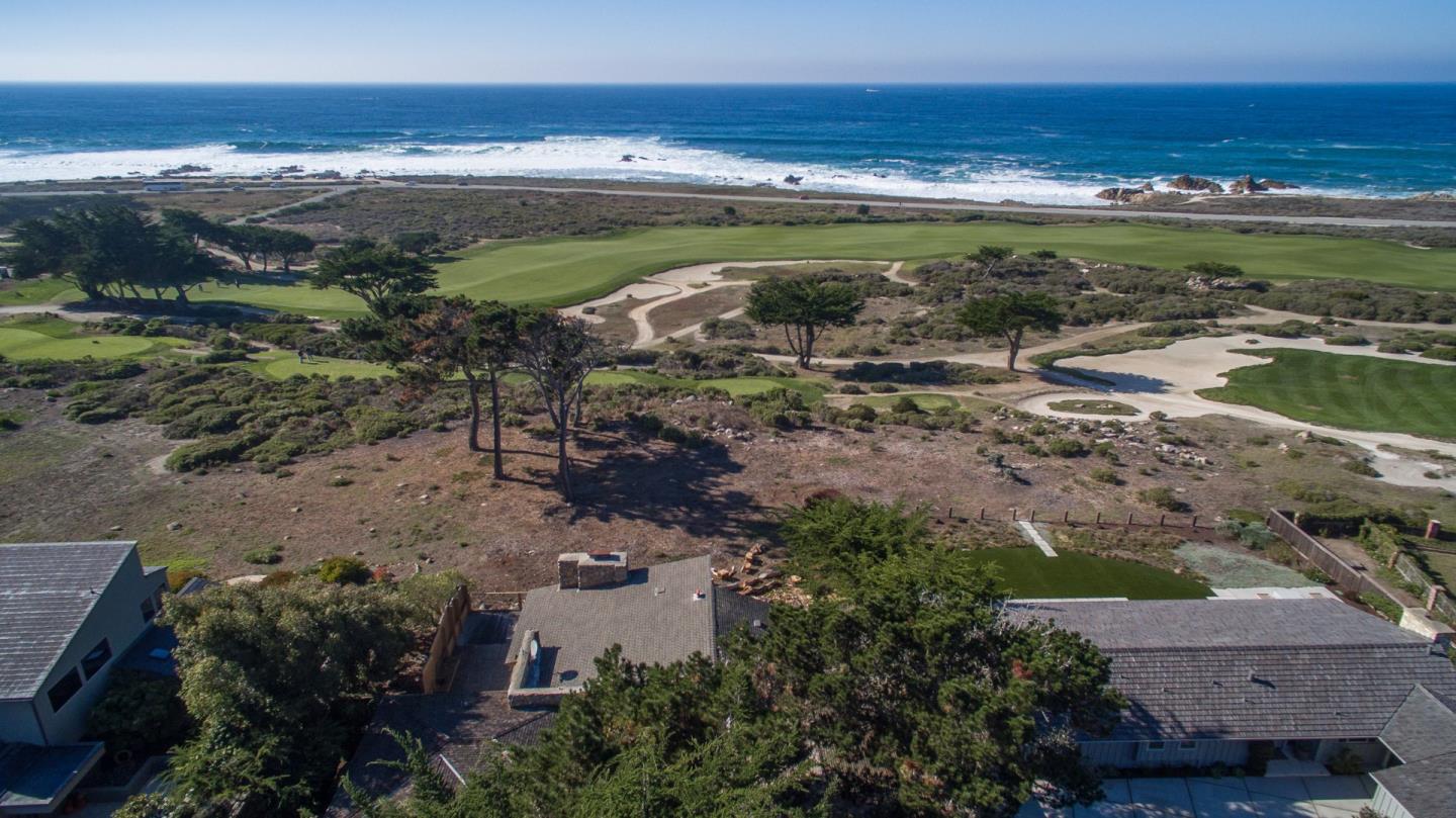3044 Cormorant Road Pebble Beach, CA 93953 - Photo 39 of 49 an aerial view of ocean and residential houses with ocean