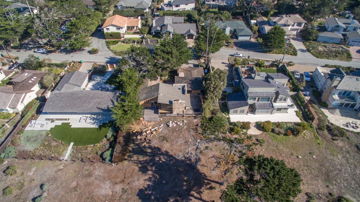 3044 Cormorant Road Pebble Beach, CA 93953 - Photo 45 of 49 an aerial view of residential houses with outdoor space