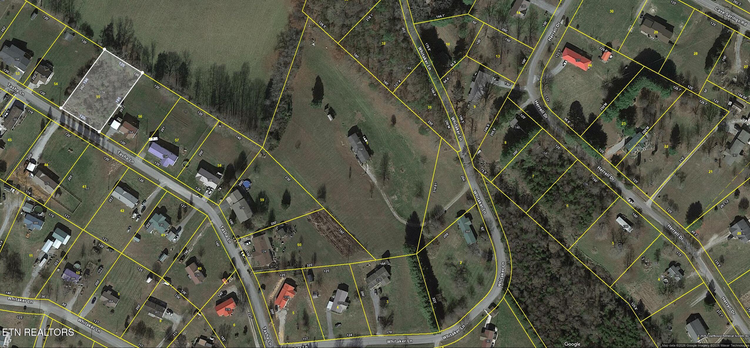 174 Tasha Lane Tazewell, TN 37879 - Photo 2 of 2 CRSMapImage Tasha Ln