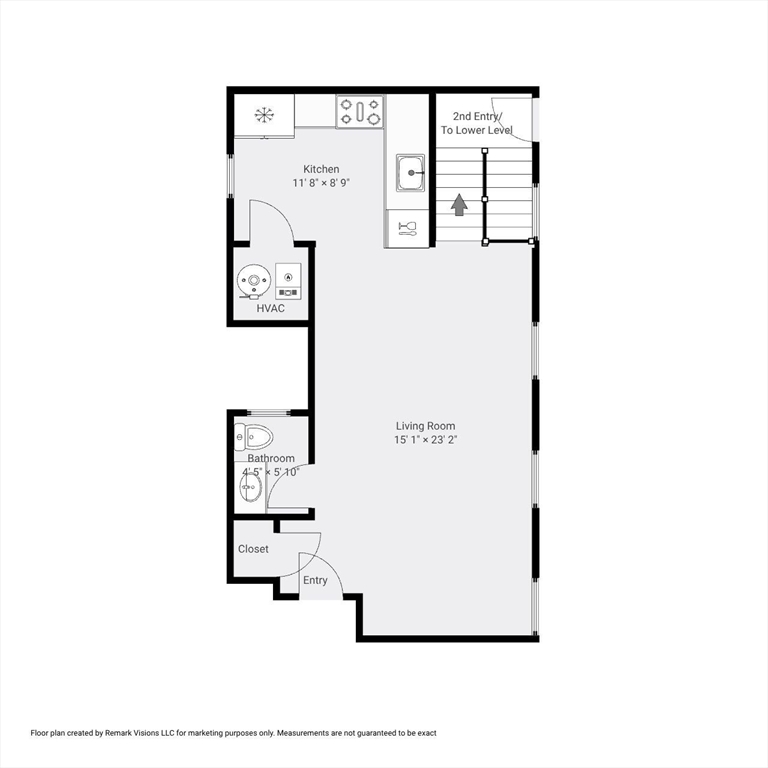 242 Shawmut Avenue, Unit 1B Boston, MA 02118 - Photo 15 of 16 a picture of a floor plan