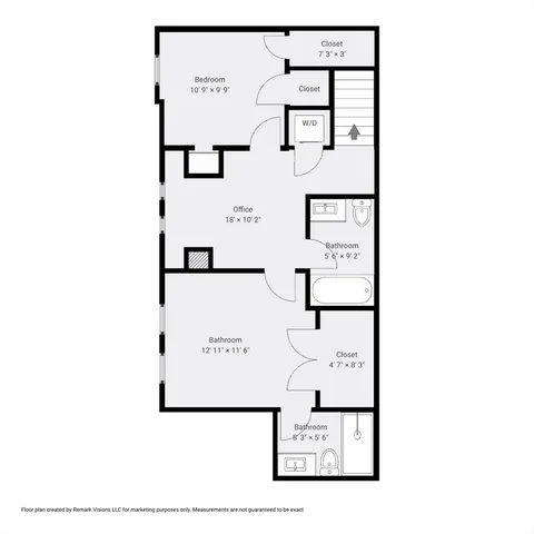 a picture of a floor plan