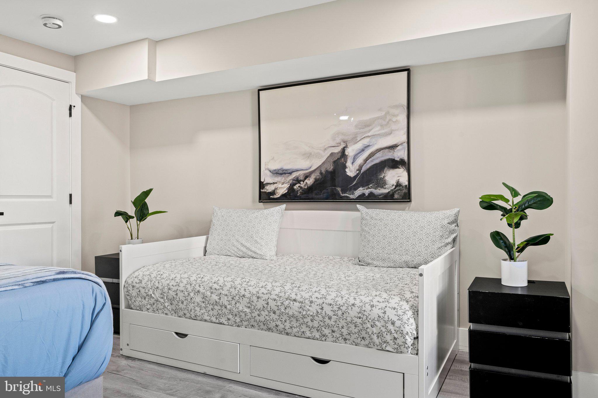 124 Master Street Philadelphia, PA 19122 - Photo 25 of 39 a living room with furniture and a potted plant