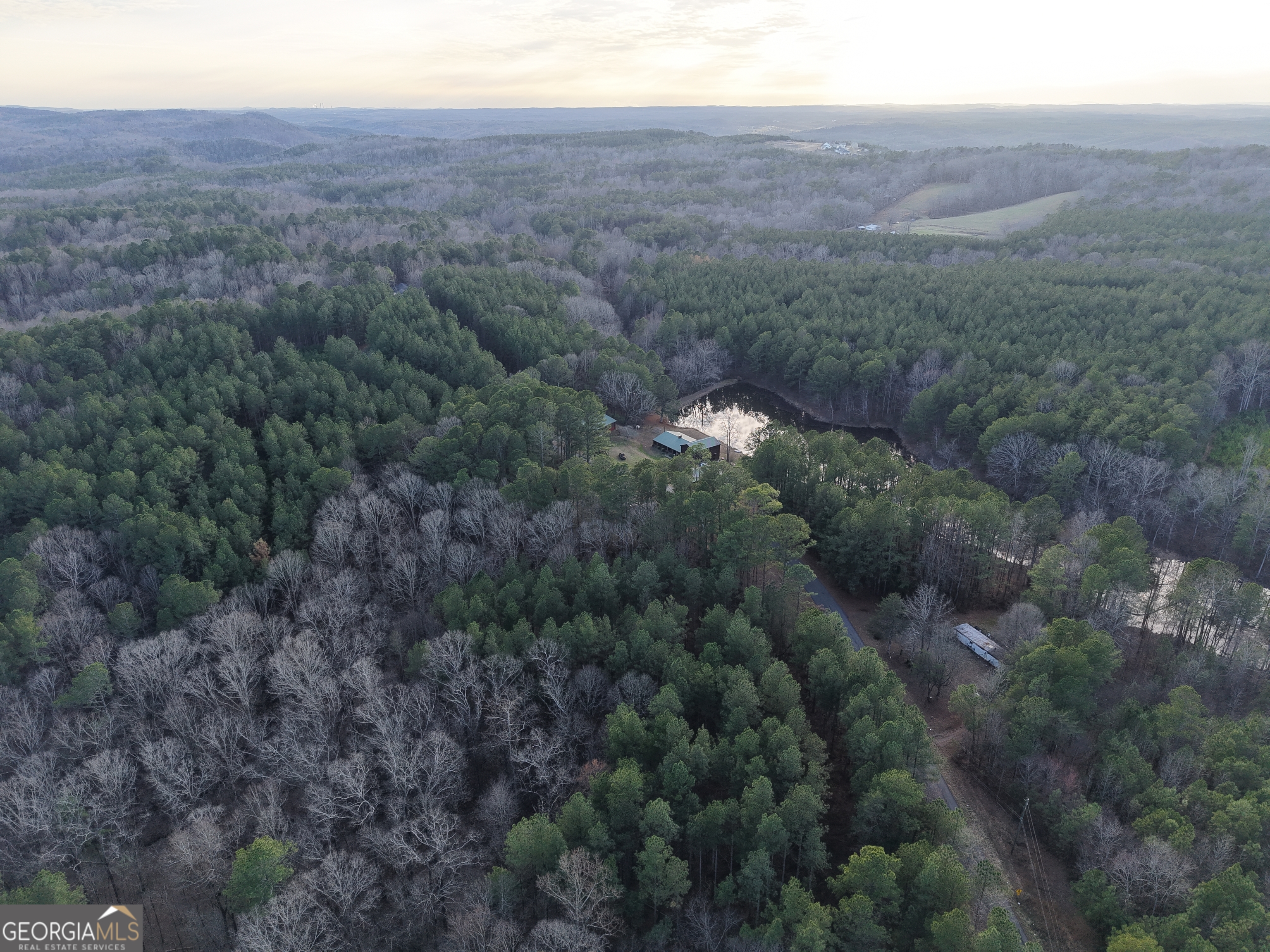 0 Ryo Mountain Road, Unit 9609 Fairmount, GA 30139 - Photo 19 of 33 a view of a field with a mountain in the background