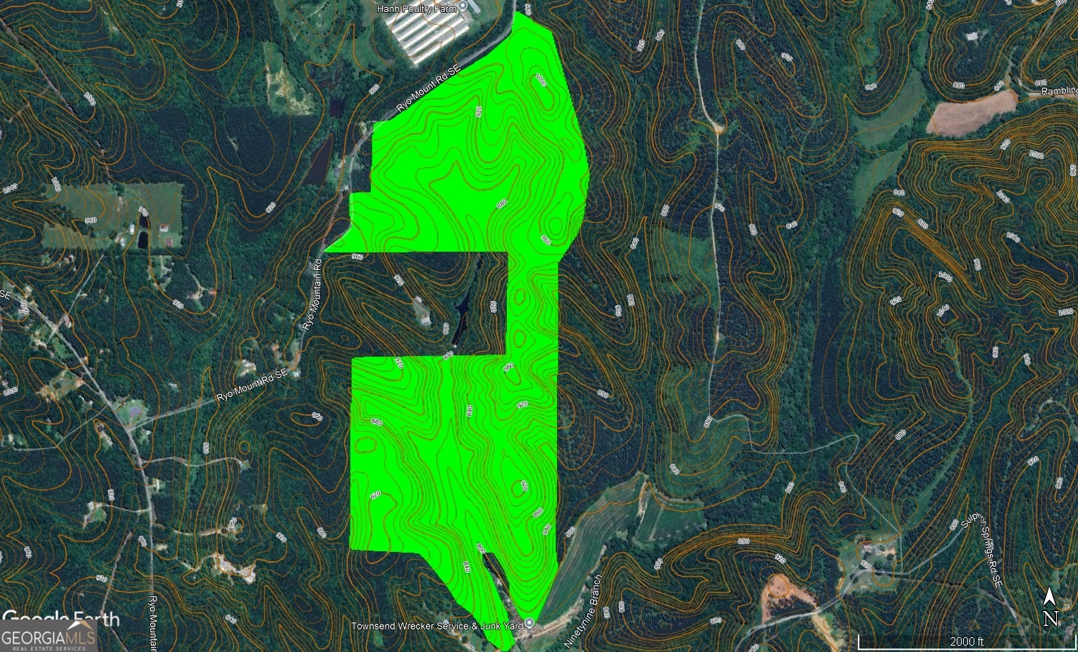 0 Ryo Mountain Road, Unit 9609 Fairmount, GA 30139 - Photo 3 of 33 a green field with lots of green space