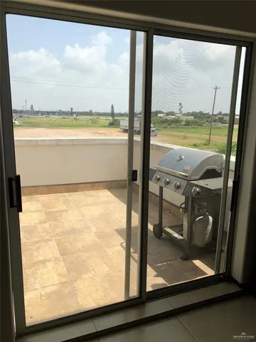 a view of a city from a window