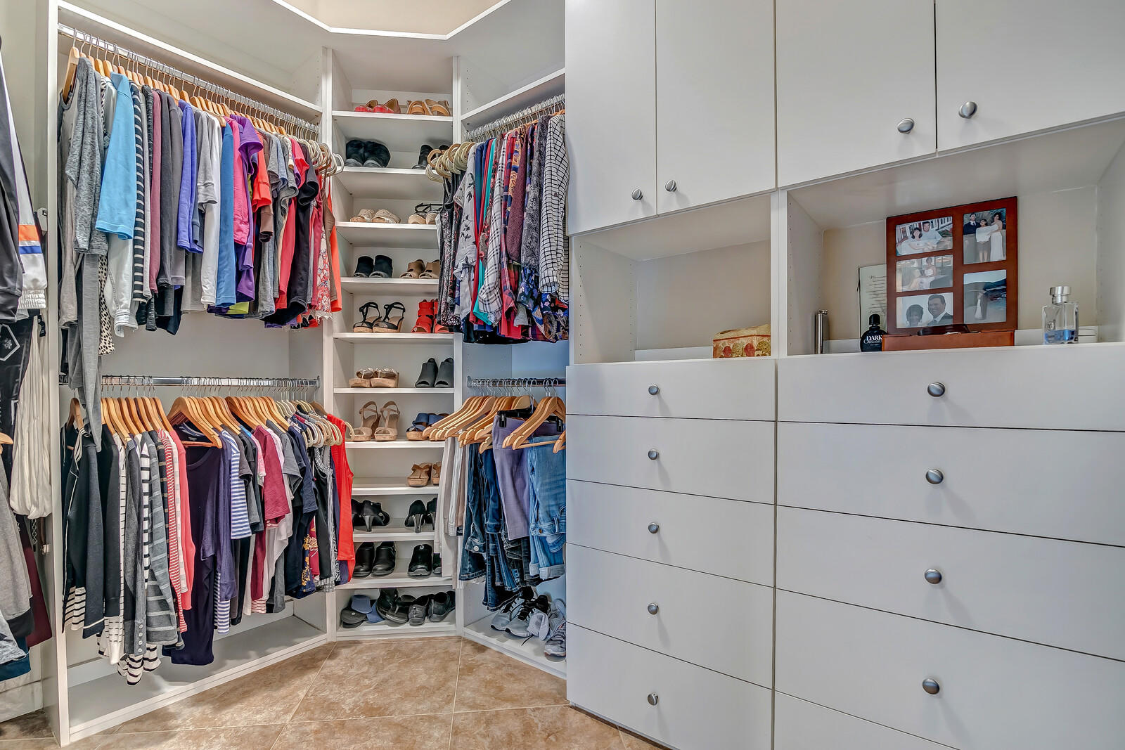 3 Lyon Road Rancho Mirage, CA 92270 - Photo 17 of 38 a view of walk in closet with clothes
