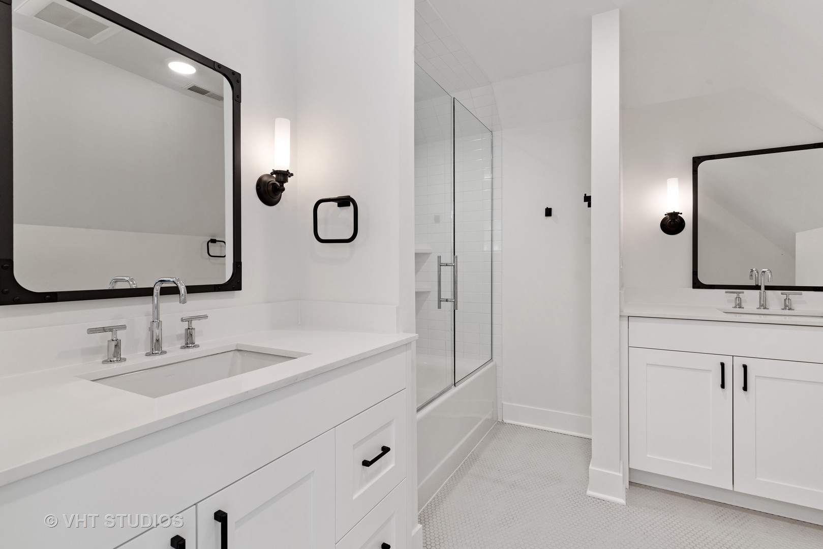 300 Greenleaf Avenue Wilmette, IL 60091 - Photo 24 of 43 a bathroom with a sink and a mirror
