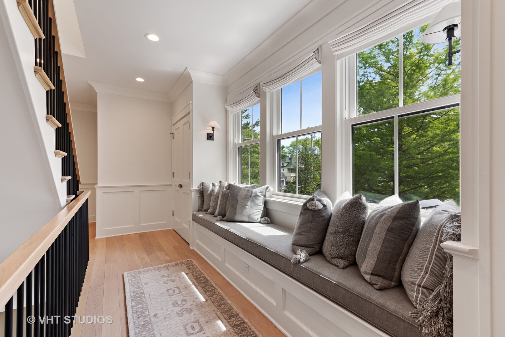 300 Greenleaf Avenue Wilmette, IL 60091 - Photo 27 of 43 a living room with furniture and a large window
