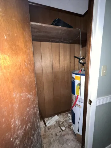 a view of storage and utility room